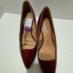 NWT Calvin Klein Women’s Red Pumps Size 5.5